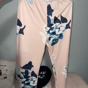 Floral dress pants